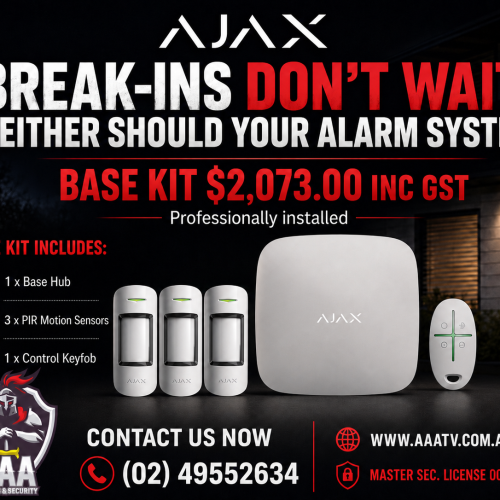 Ajax alarm package